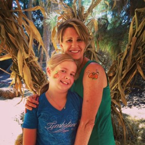 Taylor and I last weekend in AZ before we entered the dreaded “corn maze”.